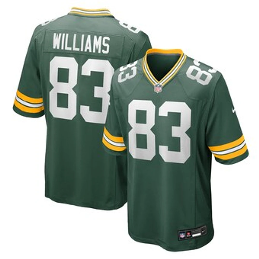 Men's Nike Savion Williams  Green Bay Packers Team Game Jersey