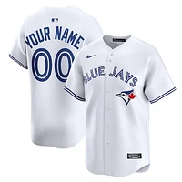 Youth Nike  White Toronto Blue Jays Home Custom Limited Jersey