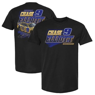 Men's Hendrick Motorsports Team Collection  Black Chase Elliott NAPA 100th Anniversary Car T-Shirt