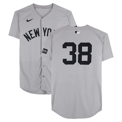Devin Williams New York Yankees Game-Used #38 Gray Nike Jersey vs. Pittsburgh Pirates on April 4, 2025