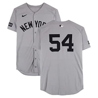Max Fried New York Yankees Game-Used #54 Gray Nike Jersey vs. Detroit Tigers on April 9, 2025 - 7 IP, 0 ER, 11 K