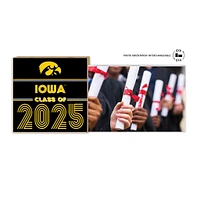 Iowa Hawkeyes 5" x 10.5" Class of 2025 Floating Frame