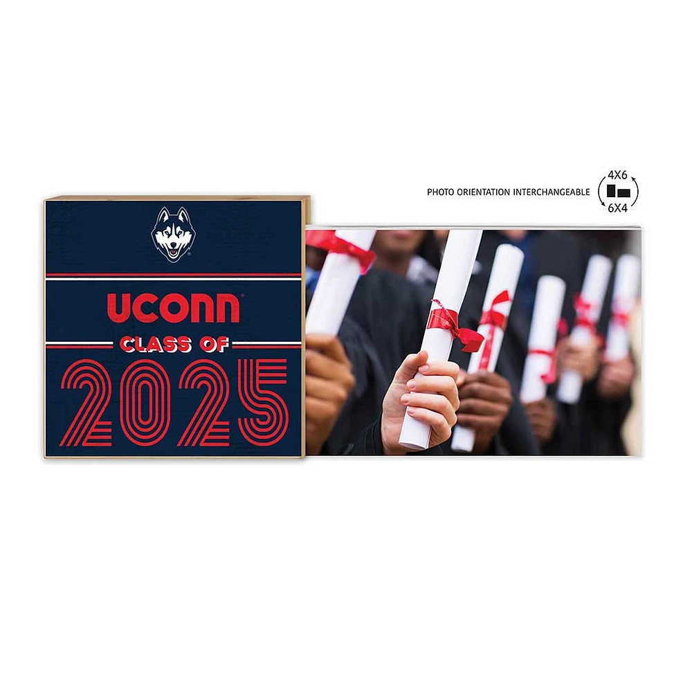UConn Huskies 5" x 10.5" Class of 2025 Floating Frame