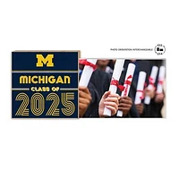 Michigan Wolverines 5" x 10.5" Class of 2025 Floating Frame