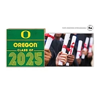 Oregon Ducks 5" x 10.5" Class of 2025 Floating Frame