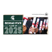 Michigan State Spartans 5" x 10.5" Class of 2025 Floating Frame