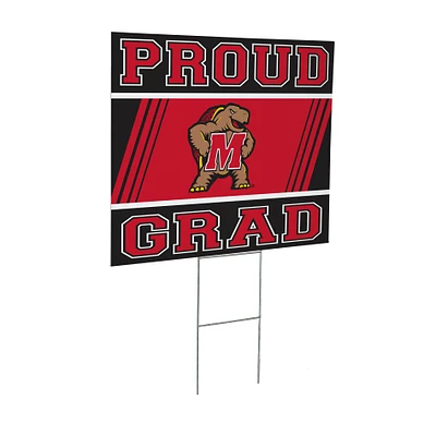 Maryland Terrapins 24" x 18" Graduation Outdoor Yard Sign