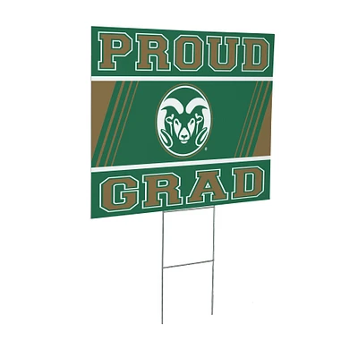 Colorado State Rams 24" x 18" Graduation Outdoor Yard Sign