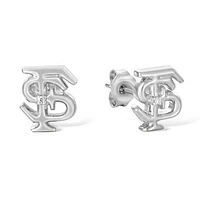FanDrip Florida State Seminoles  Diamond Accent Stud Earring