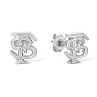 FanDrip Florida State Seminoles  Diamond Accent Stud Earring