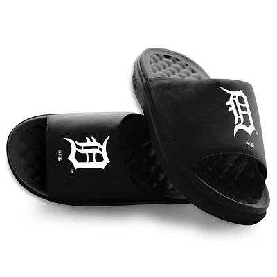 Youth ISlide Black Detroit Tigers Primary Motive Slide Sandals
