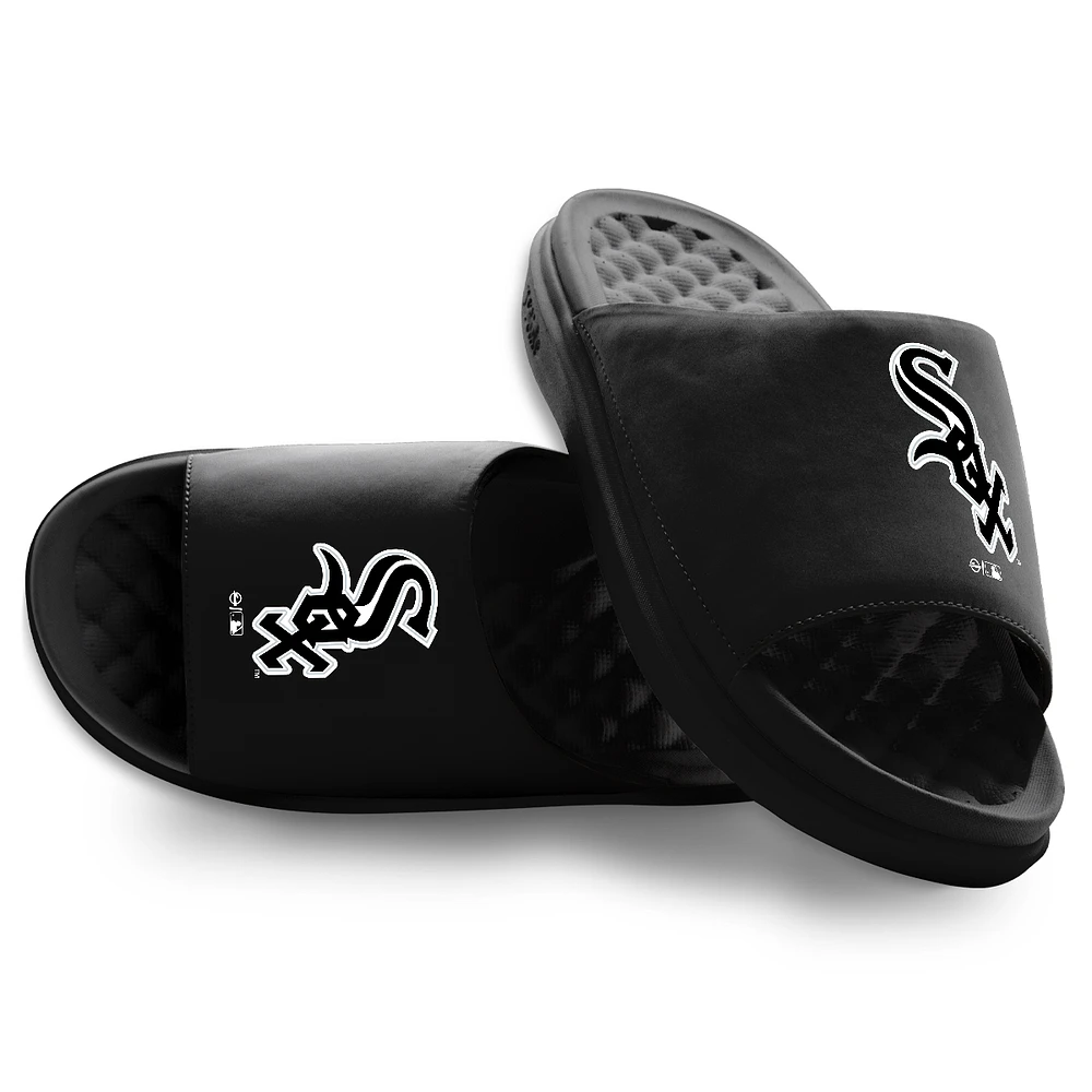 Youth ISlide Black Chicago White Sox Primary Motive Slide Sandals
