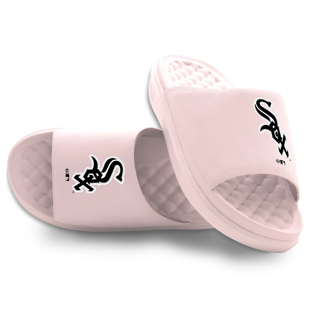 Youth ISlide Pink Chicago White Sox Primary Motive Slide Sandals