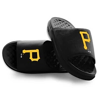Youth ISlide Black Pittsburgh Pirates Primary Motive Slide Sandals