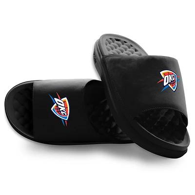 Youth ISlide Black Oklahoma City Thunder Primary Motive Slide Sandals