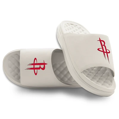 Youth ISlide Cream Houston Rockets Primary Motive Slide Sandals