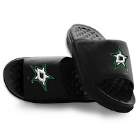 Youth ISlide Black Dallas Stars Primary Motive Slide Sandals