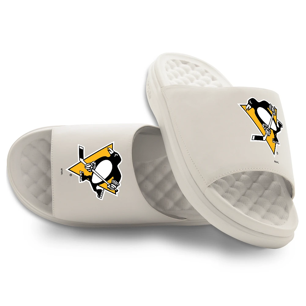 Youth ISlide Pittsburgh Penguins Primary Motive Slide Sandals