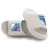 Youth ISlide Cream New York Rangers Primary Motive Slide Sandals