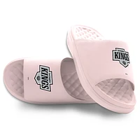 Youth ISlide Pink Los Angeles Kings Primary Motive Slide Sandals