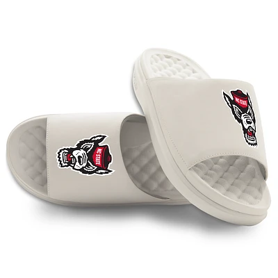 Youth ISlide Cream NC State Wolfpack Primary Motive Slide Sandals