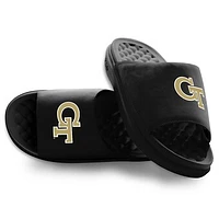 Youth ISlide Black Georgia Tech Yellow Jackets Primary Motive Slide Sandals