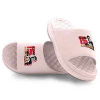 Youth ISlide Patrick Mahomes Pink Primary Motive Slide Sandals
