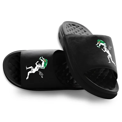 Youth ISlide Saquon Barkley Black Primary Motive Slide Sandals