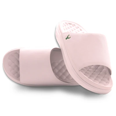 Unisex ISlide Pink Milwaukee Bucks Minimalistic Motive Slide Sandals