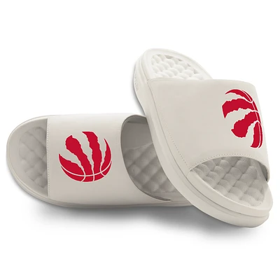 Unisex ISlide Cream Toronto Raptors Primary Motive Slide Sandals