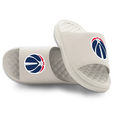 Unisex ISlide Cream Washington Wizards Primary Motive Slide Sandals