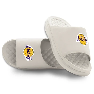 Unisex ISlide Cream Los Angeles Lakers Primary Motive Slide Sandals