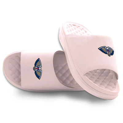 Unisex ISlide Pink New Orleans Pelicans Primary Motive Slide Sandals