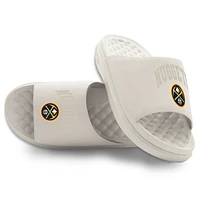 Unisex ISlide Cream Denver Nuggets Tonal Pop Motive Slide Sandals