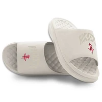 Unisex ISlide Cream Houston Rockets Tonal Pop Motive Slide Sandals