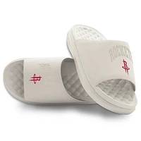 Unisex ISlide Cream Houston Rockets Tonal Pop Motive Slide Sandals