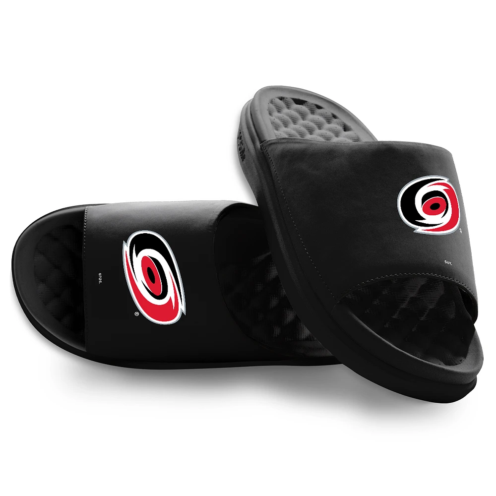 Unisex ISlide Black Carolina Hurricanes Primary Motive Slide Sandals