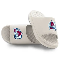 Unisex ISlide Cream Colorado Avalanche Primary Motive Slide Sandals