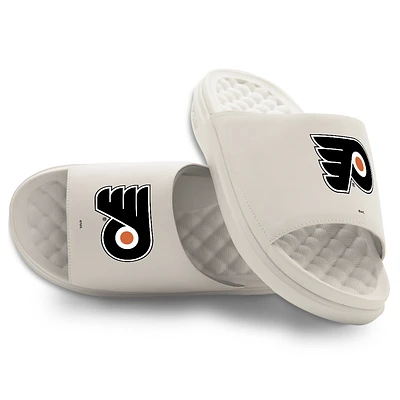 Unisex ISlide Cream Philadelphia Flyers Primary Motive Slide Sandals