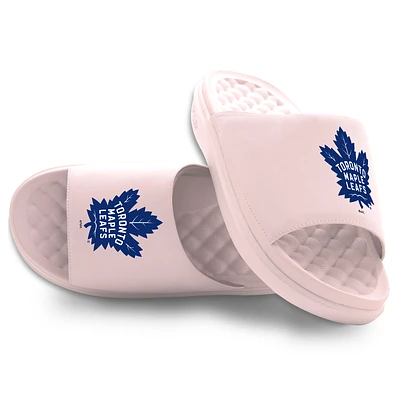 Unisex ISlide Pink Toronto Maple Leafs Primary Motive Slide Sandals