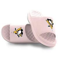 Unisex ISlide Pink Pittsburgh Penguins Primary Motive Slide Sandals