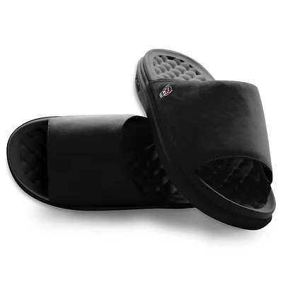 Unisex ISlide Black NC State Wolfpack Minimalistic Motive Slide Sandals
