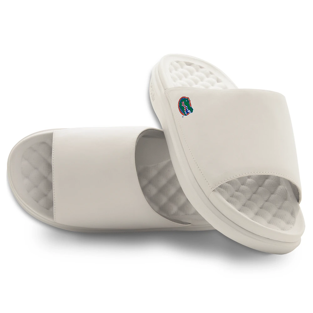 Unisex ISlide Cream Florida Gators Minimalistic Motive Slide Sandals