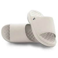 Unisex ISlide Cream Howard Bison Minimalistic Motive Slide Sandals