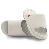 Unisex ISlide Cream Syracuse Orange Minimalistic Motive Slide Sandals
