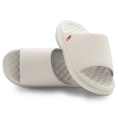 Unisex ISlide Cream USC Trojans Minimalistic Motive Slide Sandals