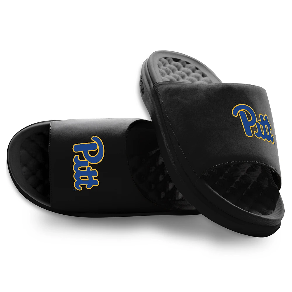 Unisex ISlide Black Pitt Panthers Primary Motive Slide Sandals