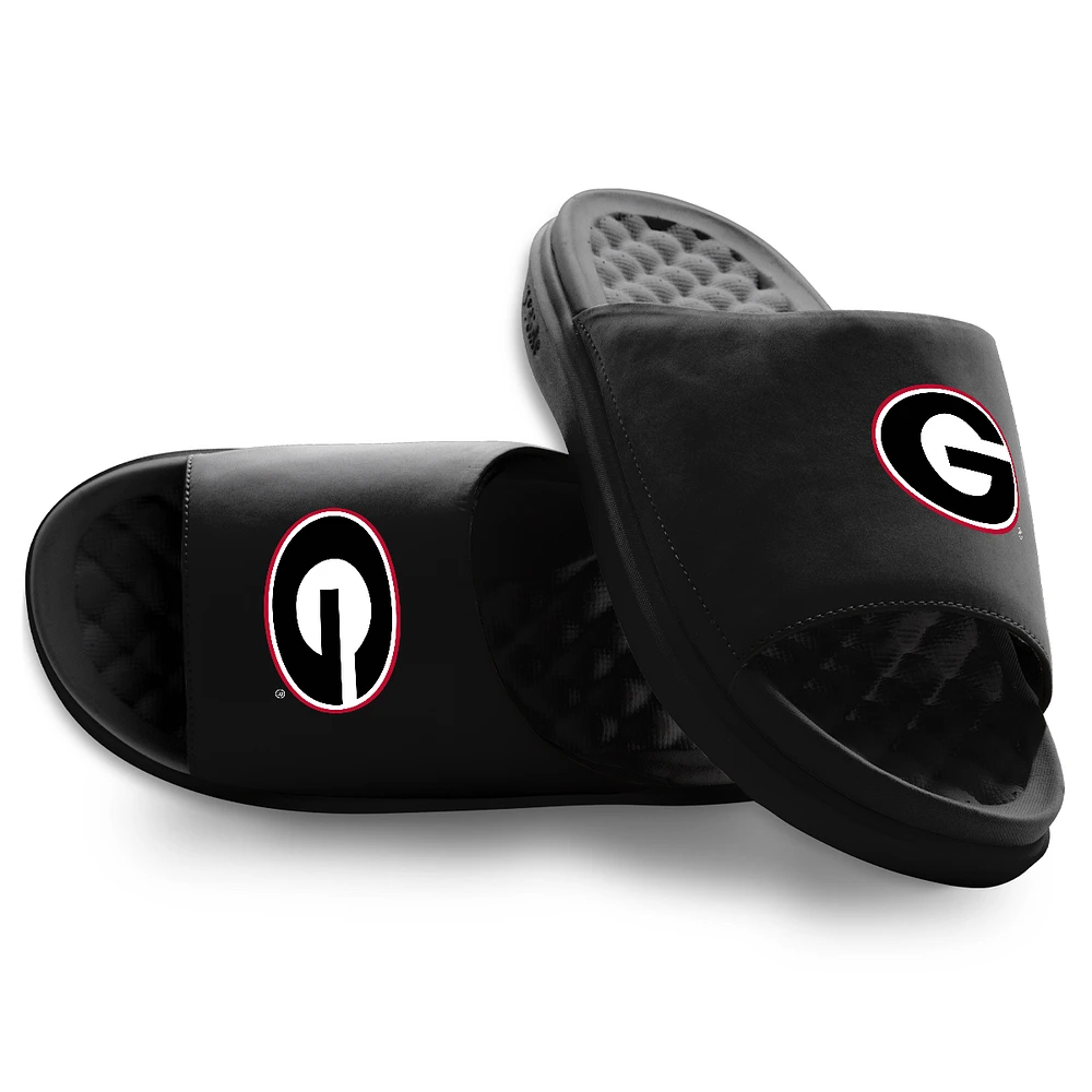 Unisex ISlide Black Georgia Bulldogs Primary Motive Slide Sandals