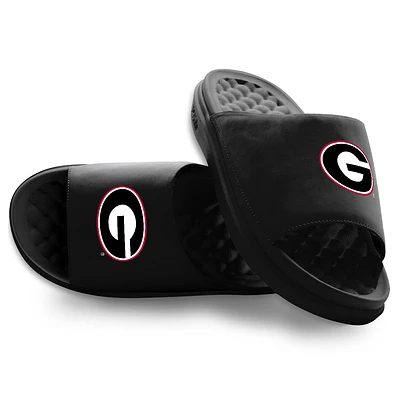 Unisex ISlide Black Georgia Bulldogs Primary Motive Slide Sandals
