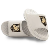 Unisex ISlide Cream Army Black Knights Primary Motive Slide Sandals
